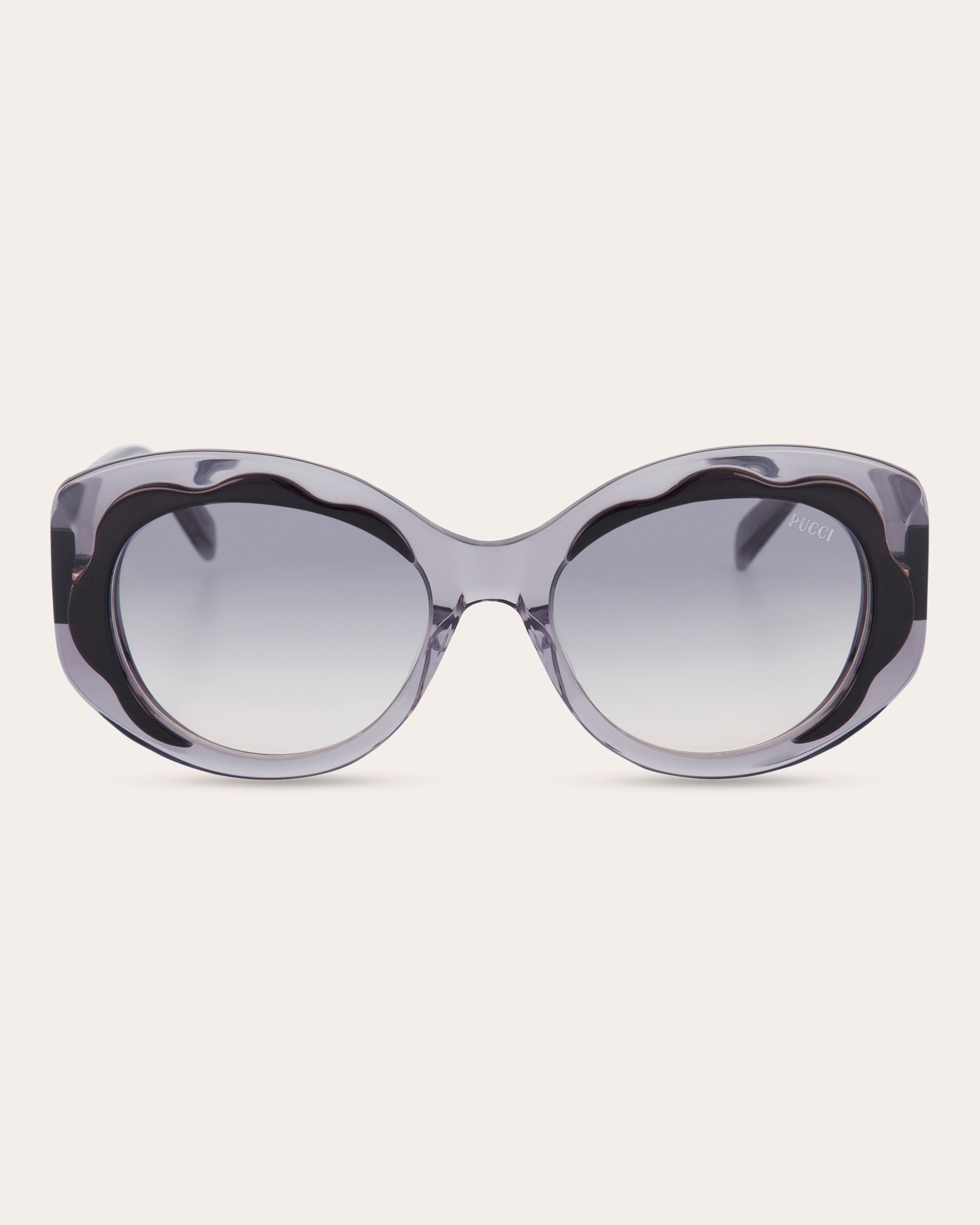 EMILIO PUCCI, Black Women's Sunglasses