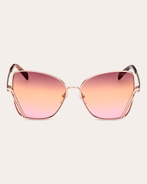 Emilio Pucci EP0192 Gradient Butterfly Sunglasses