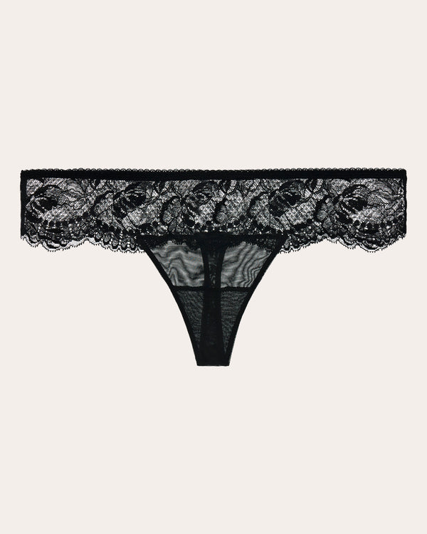La Perla - Leavers lace gets a bold update with oversized blossoms. Our  Layla push-up bra in garnet.