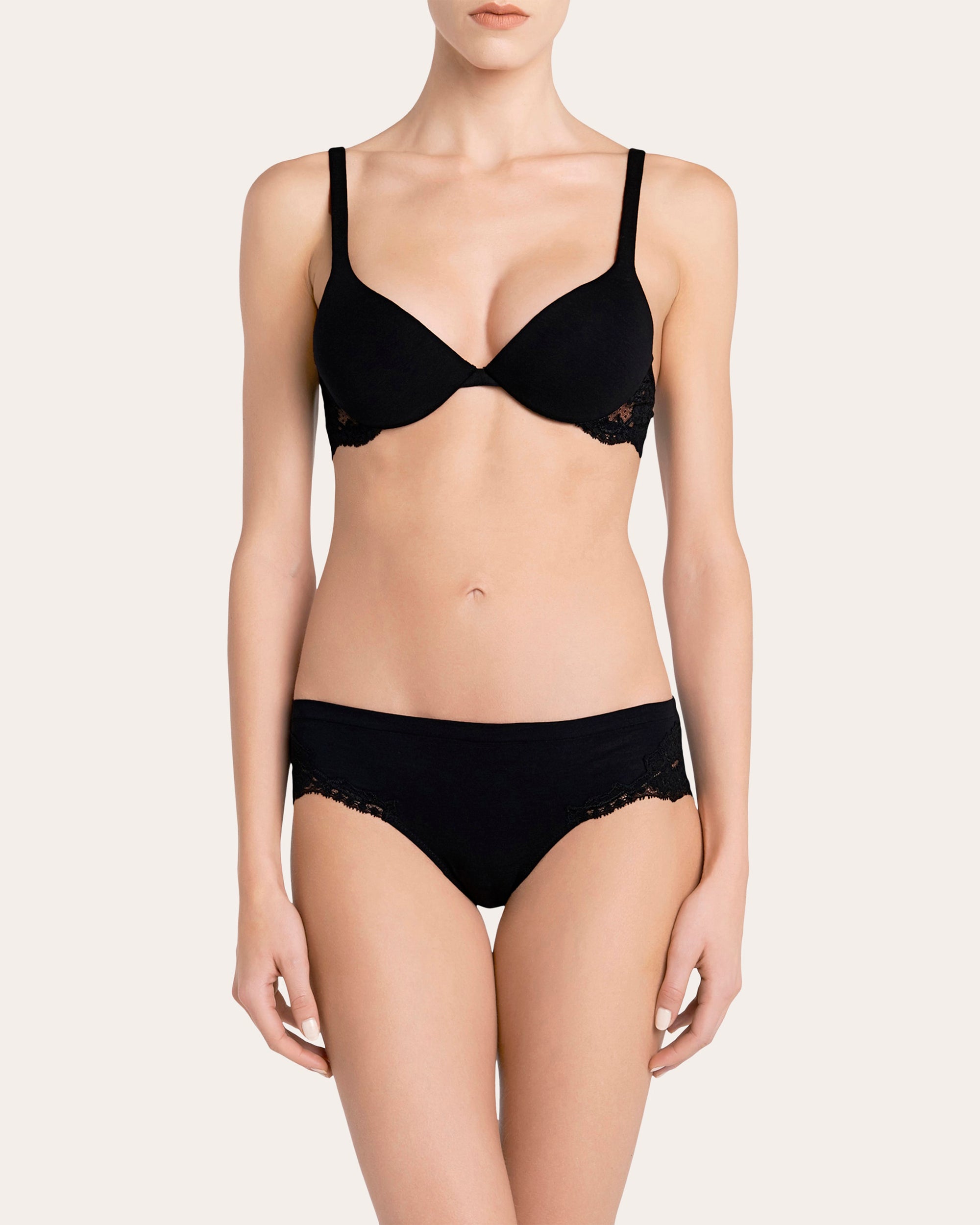 La Perla lingerie lace push-up bra