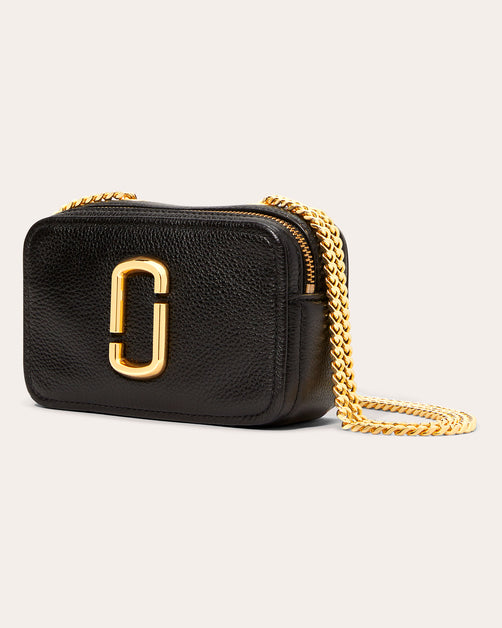 THE SNAPSHOT GILDED CAMERA CROSSBODY BAG