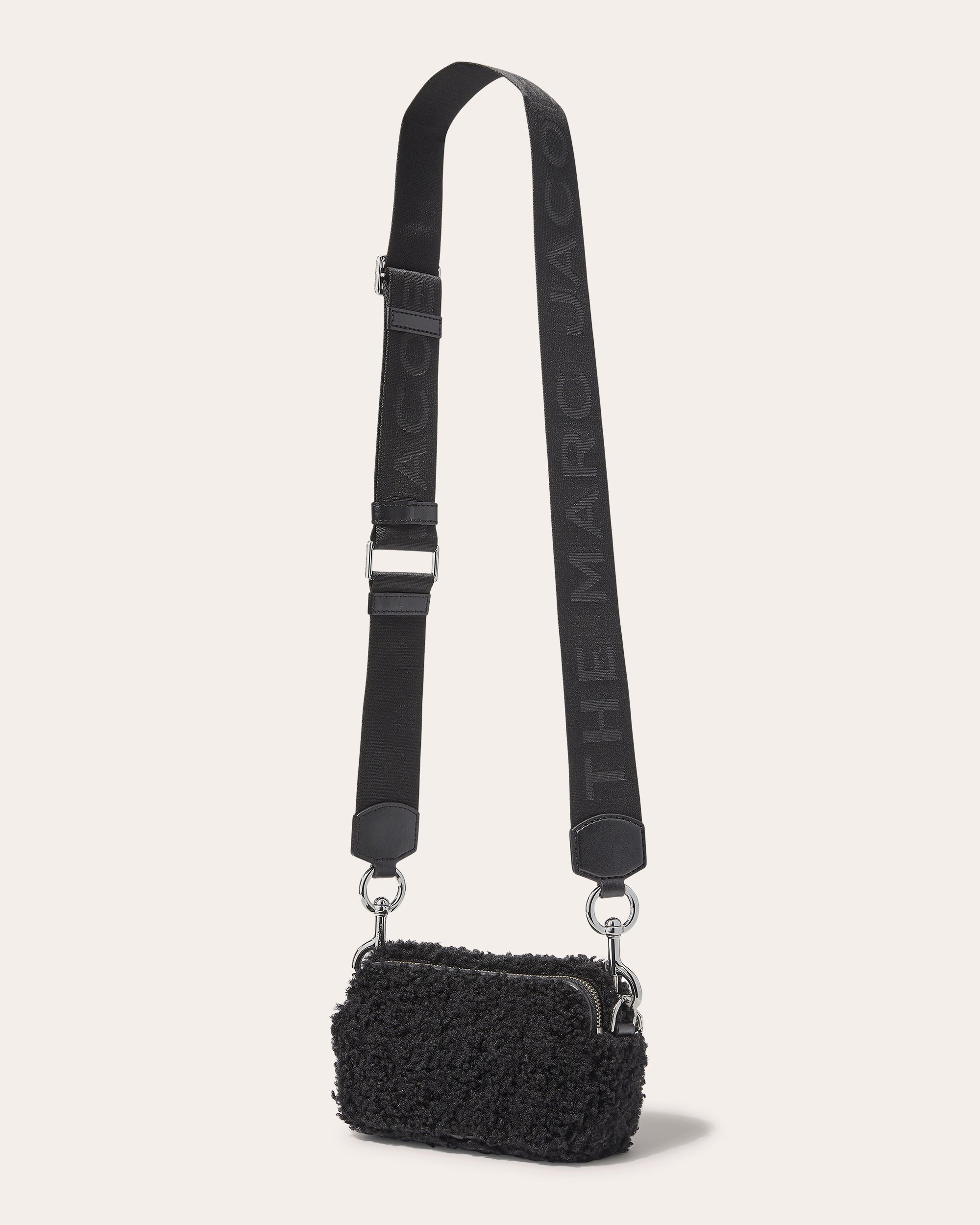 Marc Jacobs Off-White and Black The Snapshot Bag