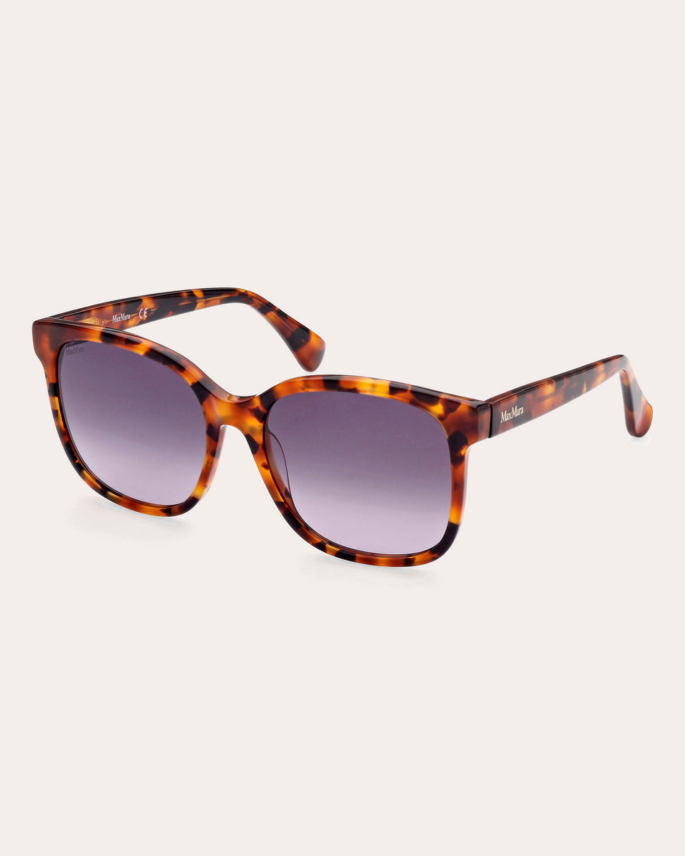 Max Mara Brown Square Sunglasses | Olivela