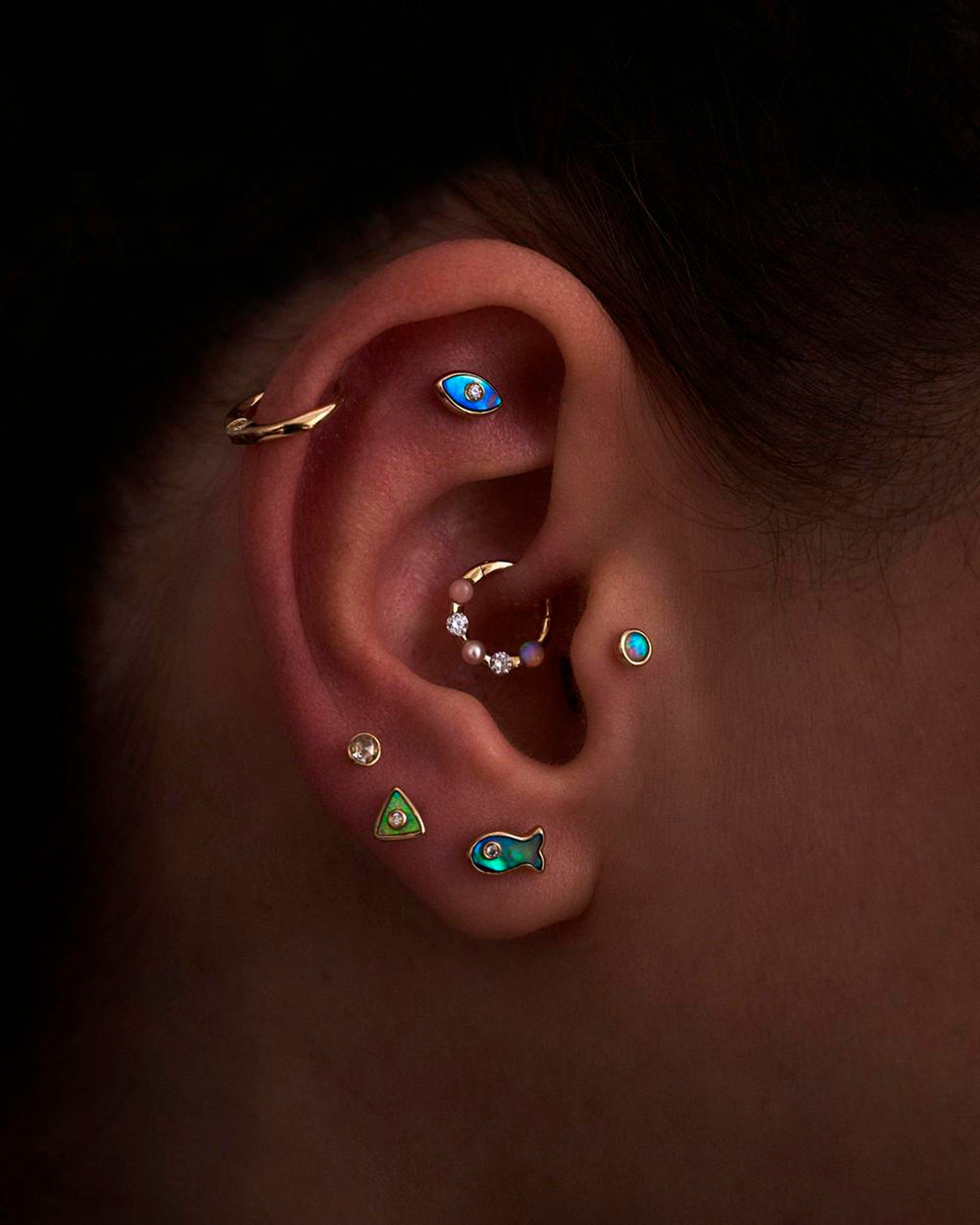 Ear Piercings, Types of Ear Piercings - Pamela Love