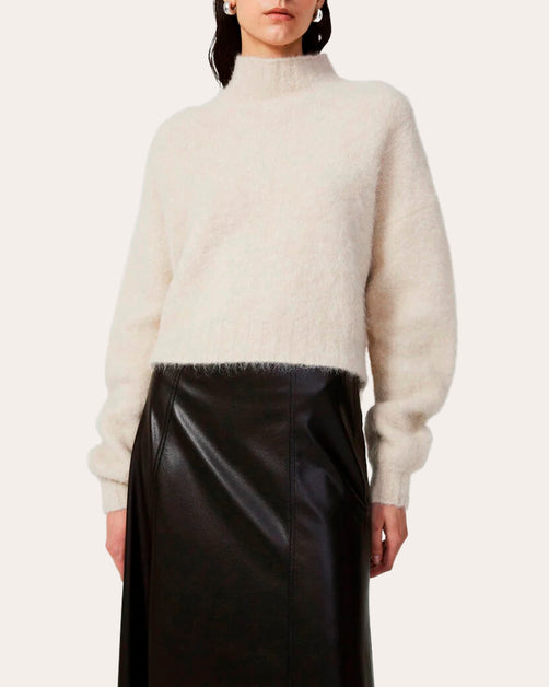 Rodebjer Falala Mock Neck Sweater | Olivela