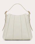 S. Joon Women Mini Bell Tote In Ivory Suede/leather