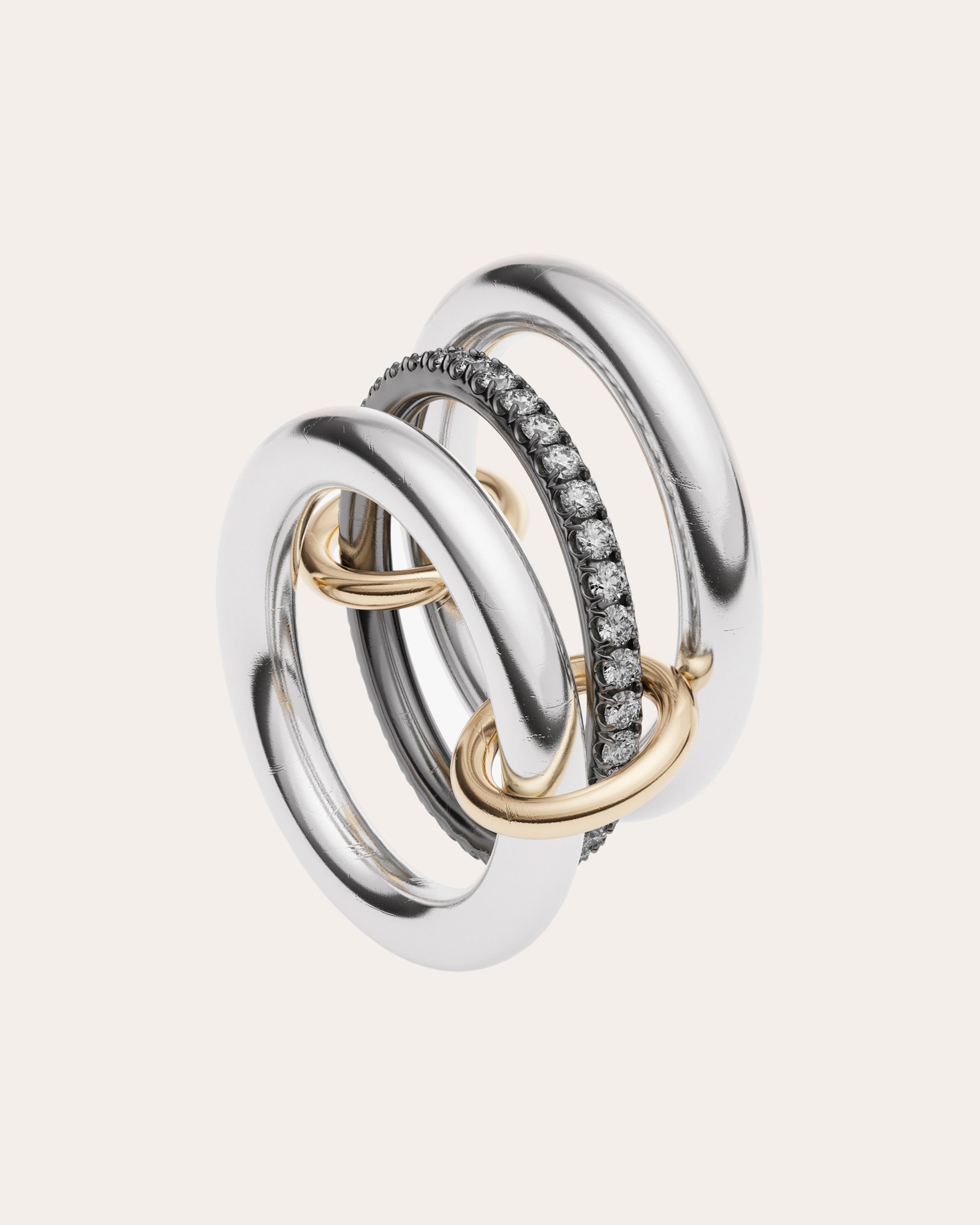 Spinelli Kilcollin Libra Gris Stack Ring | Olivela