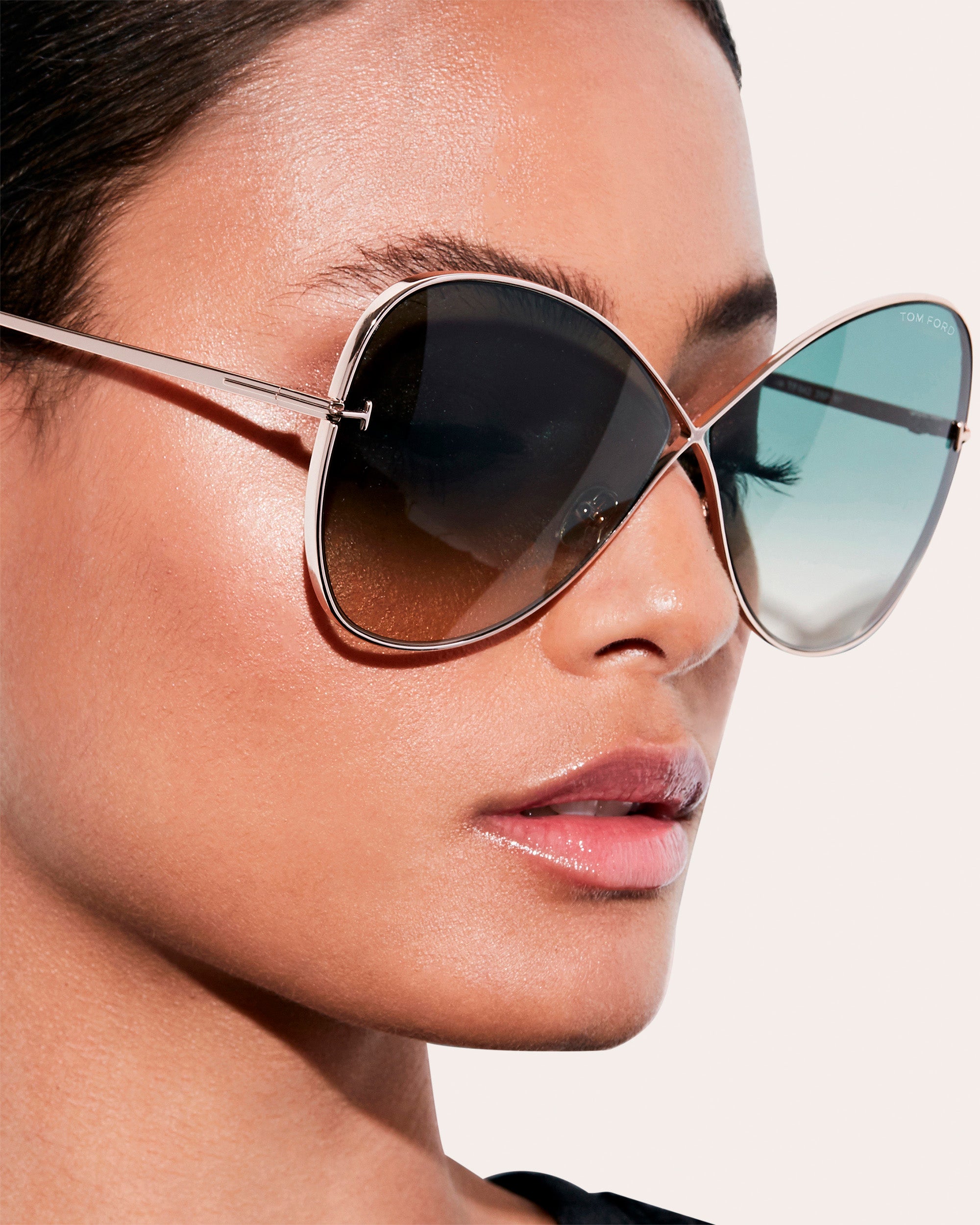 Lave Majestætisk Transplant Tom Ford Nickie Oversized Sunglasses | Olivela