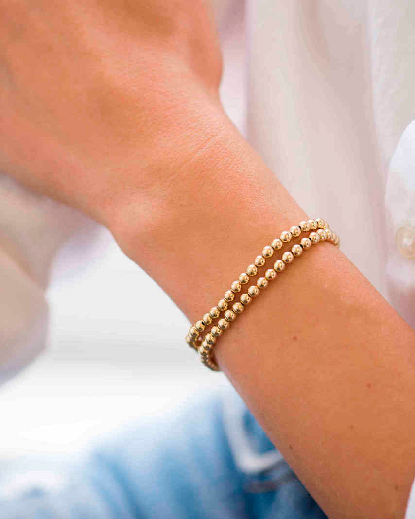 Zoe Lev Jewelry 14K Gold Open-Link Chain Bracelet