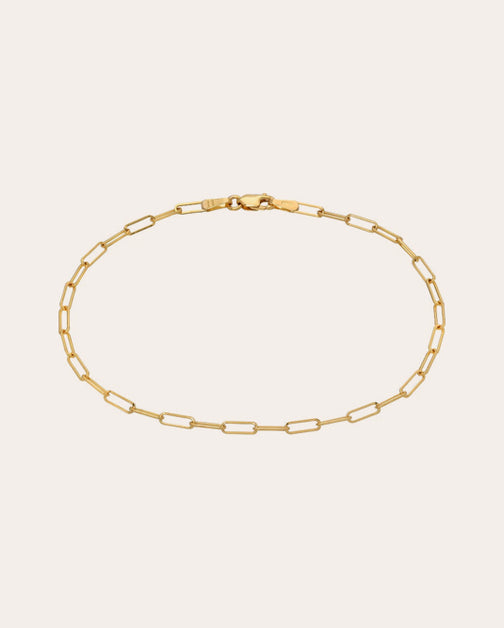 LV Re-Worked Lock Chain Bracelet/Anklet