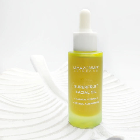 Superfruit Facial Oil with white background