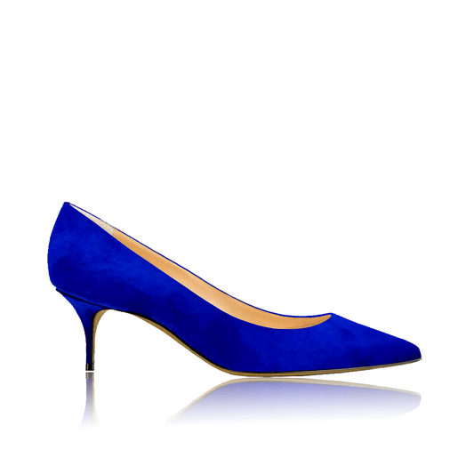 cuero azul Mujer – Shoes