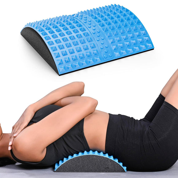 iHealthComfort Gel&Memory Foam Lumbar Support Pillow Back Cushion