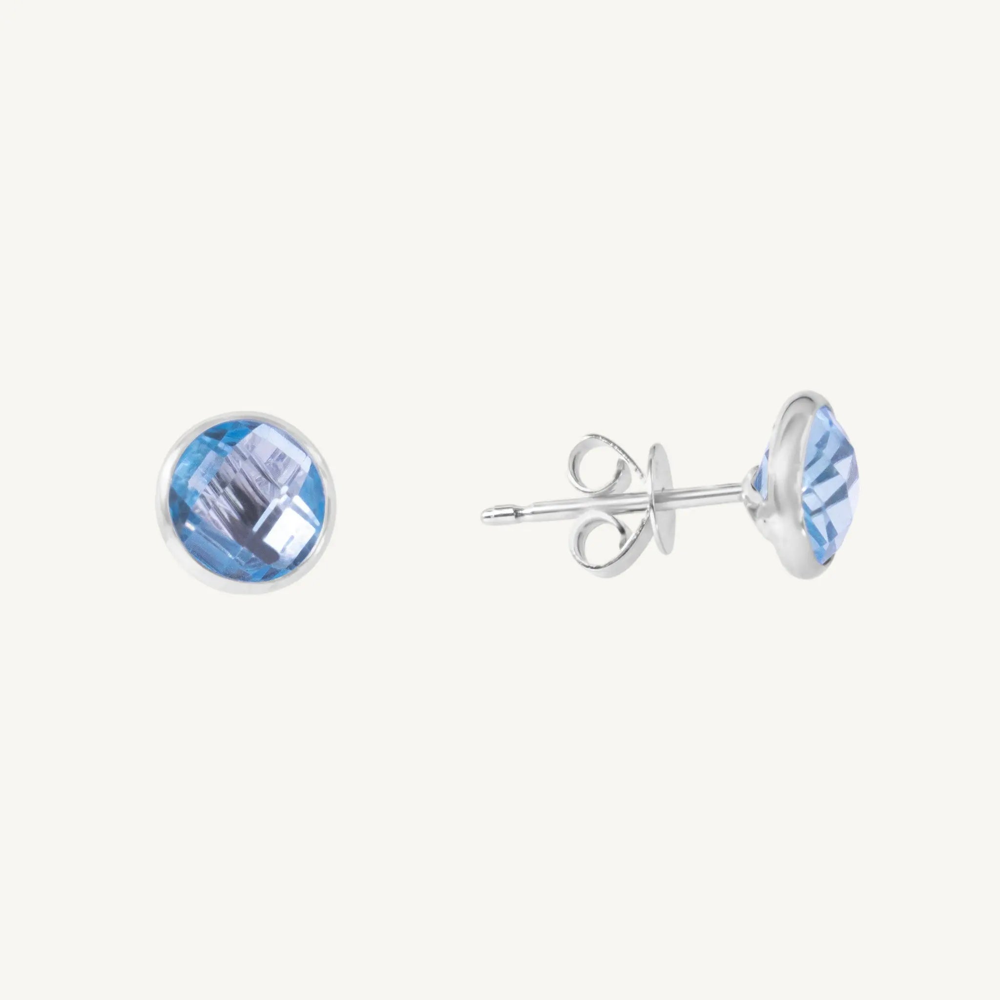 Kie Blue Topaz Earrings | Jewelmak Shop | Reviews on Judge.me