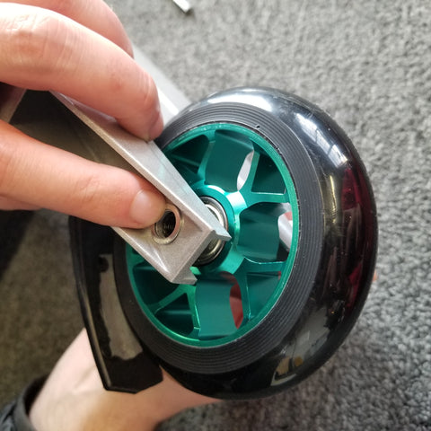 Arcade Pro Scooter Plus - Installing Pegs - Add Washer