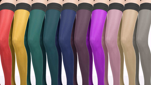 A Spectrum of Colorful Tights – VienneMilano