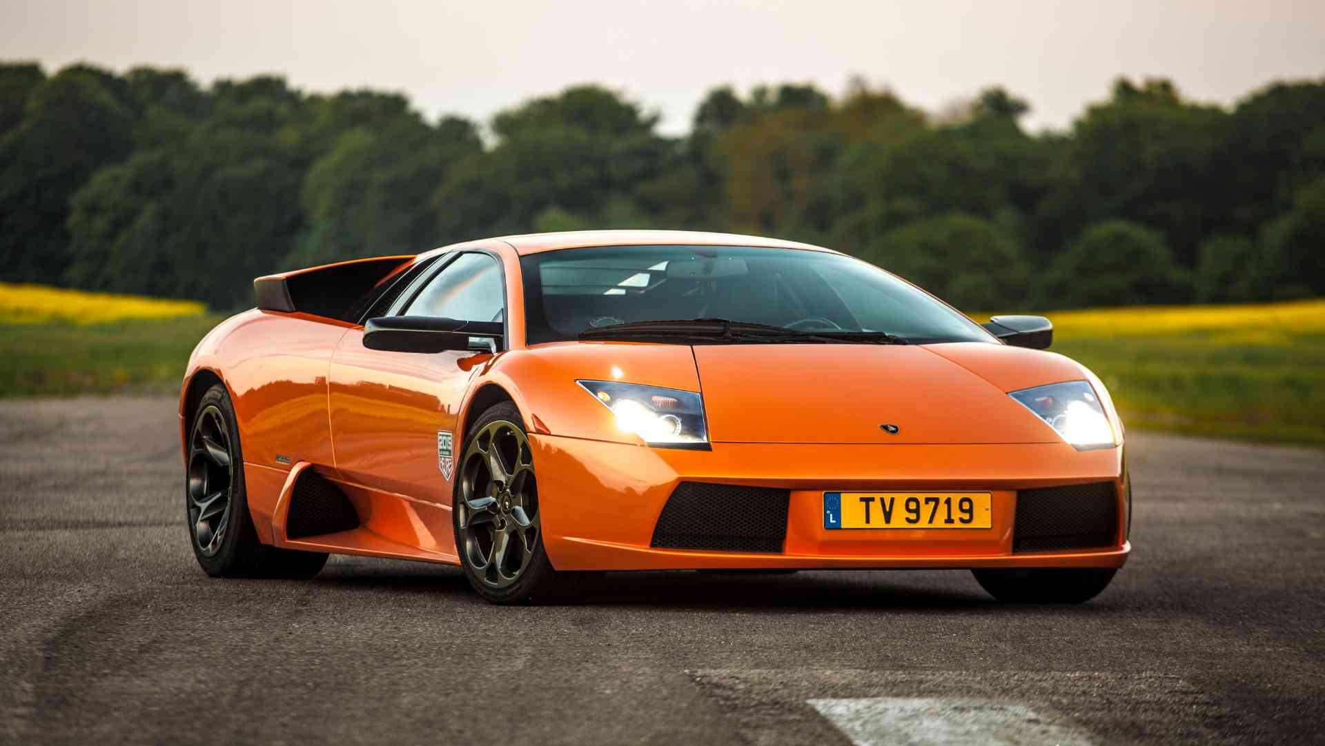 Orange Lamborghini