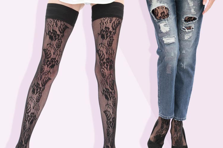 5 Ways To Wear Tights Underneath Ripped Jeans – VienneMilano