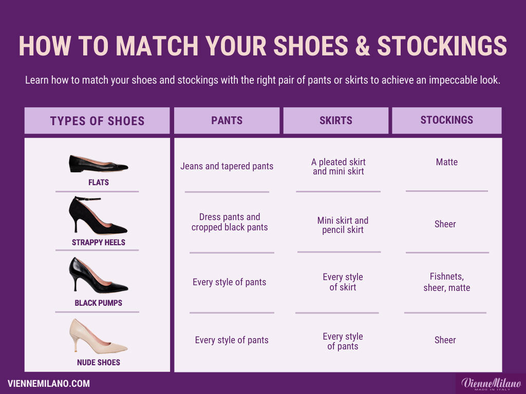 Here's How to Match Your Tights to Your Shoes < Life Your Way