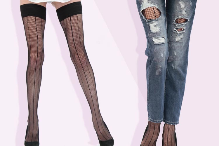 5 Ways To Wear Tights Underneath Ripped Jeans – VienneMilano