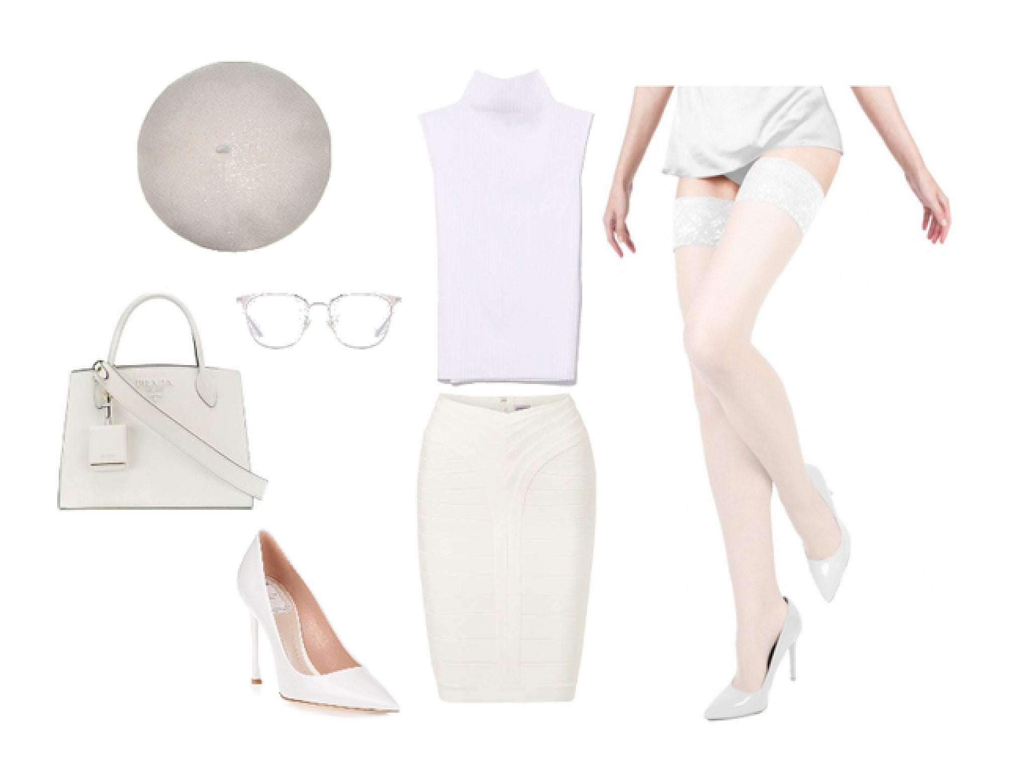 How To Wear White Stockings – VienneMilano