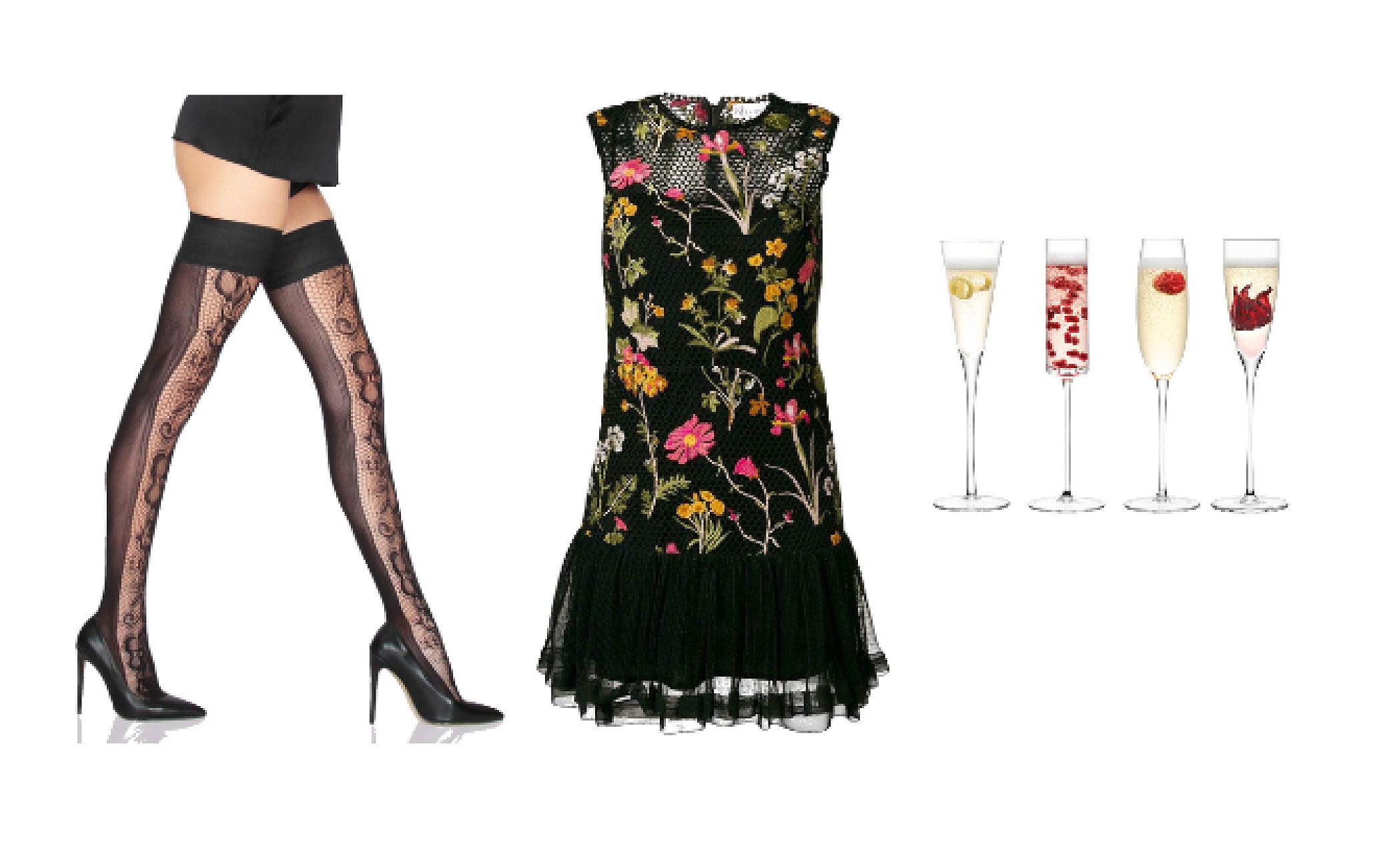 Prosecco and stockings for moms