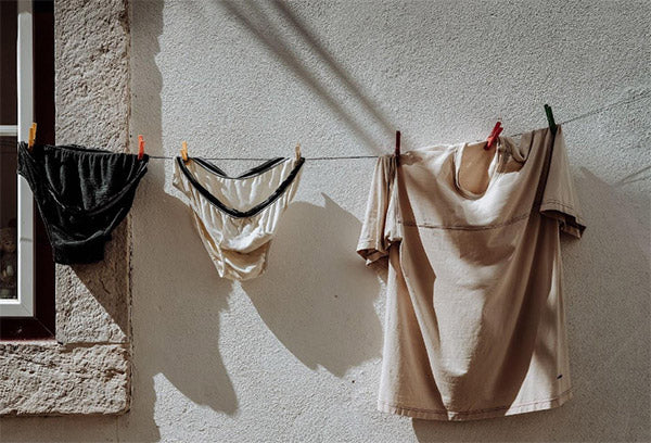 Drying undergarments