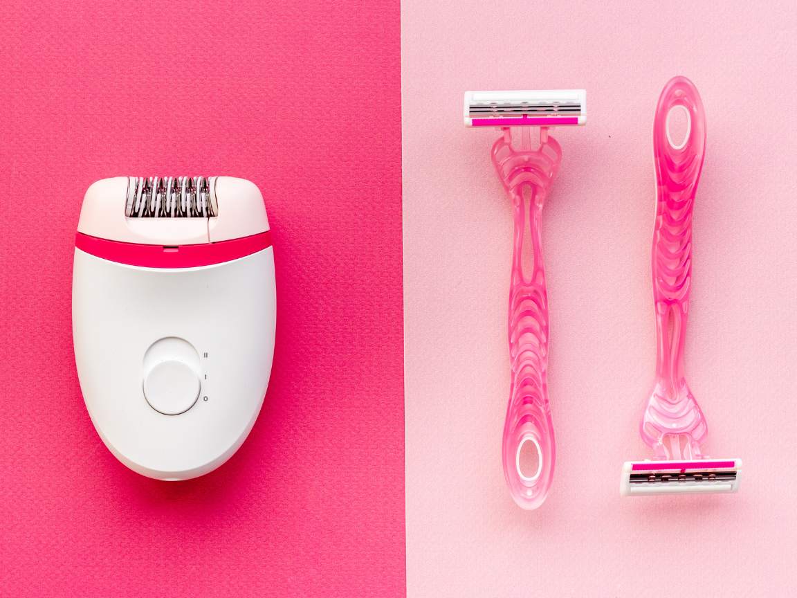 pink razor