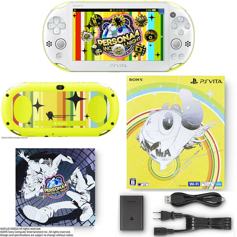 極美品 ps vita 本体 ペルソナ4 ダンシング・オールナイト