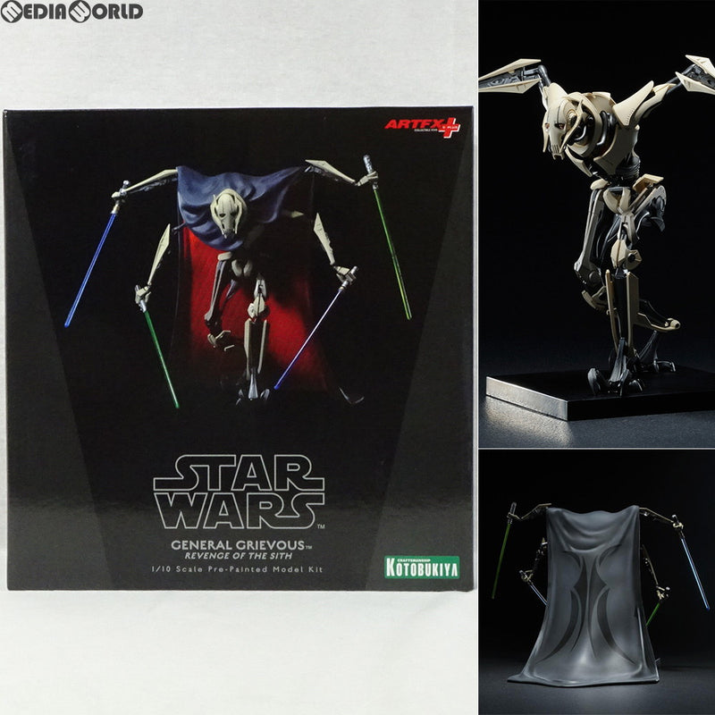 【中古即納】[FIG]ARTFX+ グリーヴァス将軍 STAR WARS(スター・ウォーズ) エピソード3/シスの復讐 1/10 簡易組立キット  フィギュア(SW84) コトブキヤ(20131031)