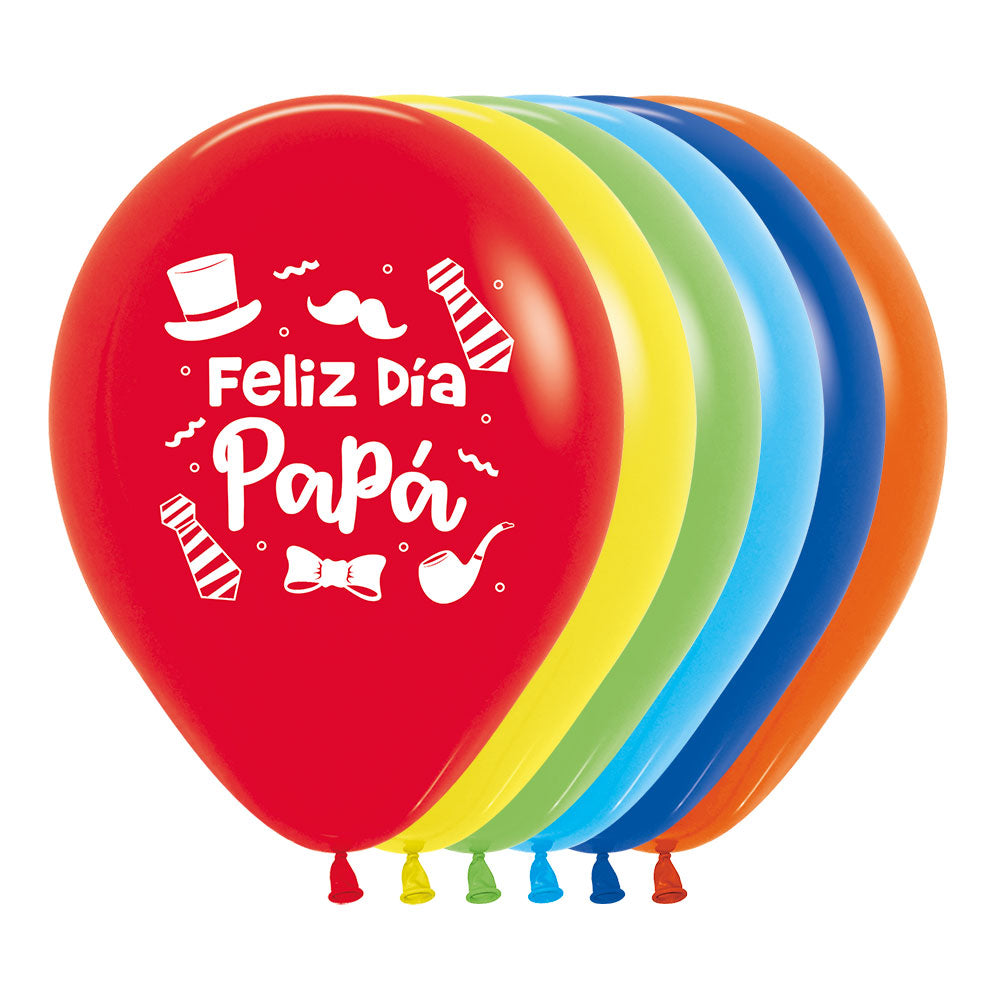 GLOBO PARA FIESTA LATEX REDONDO 2 CARAS FELIZ DIA PAPA SOMBREROS FASHION  SURTIDO | SEMPERTEX COLOMBIA – Sempertex