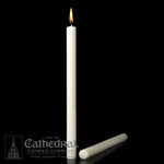 51% BEESWAX #6 long (12-5/8'' x 11/16'') Plain End or Tube Candle
