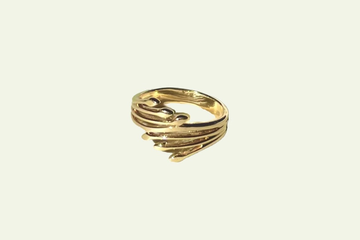 Hug Me Ring this sculptural 18K yellow gold ring is an easy way to add a little ‘je ne sais quoi’ something to any outfit.