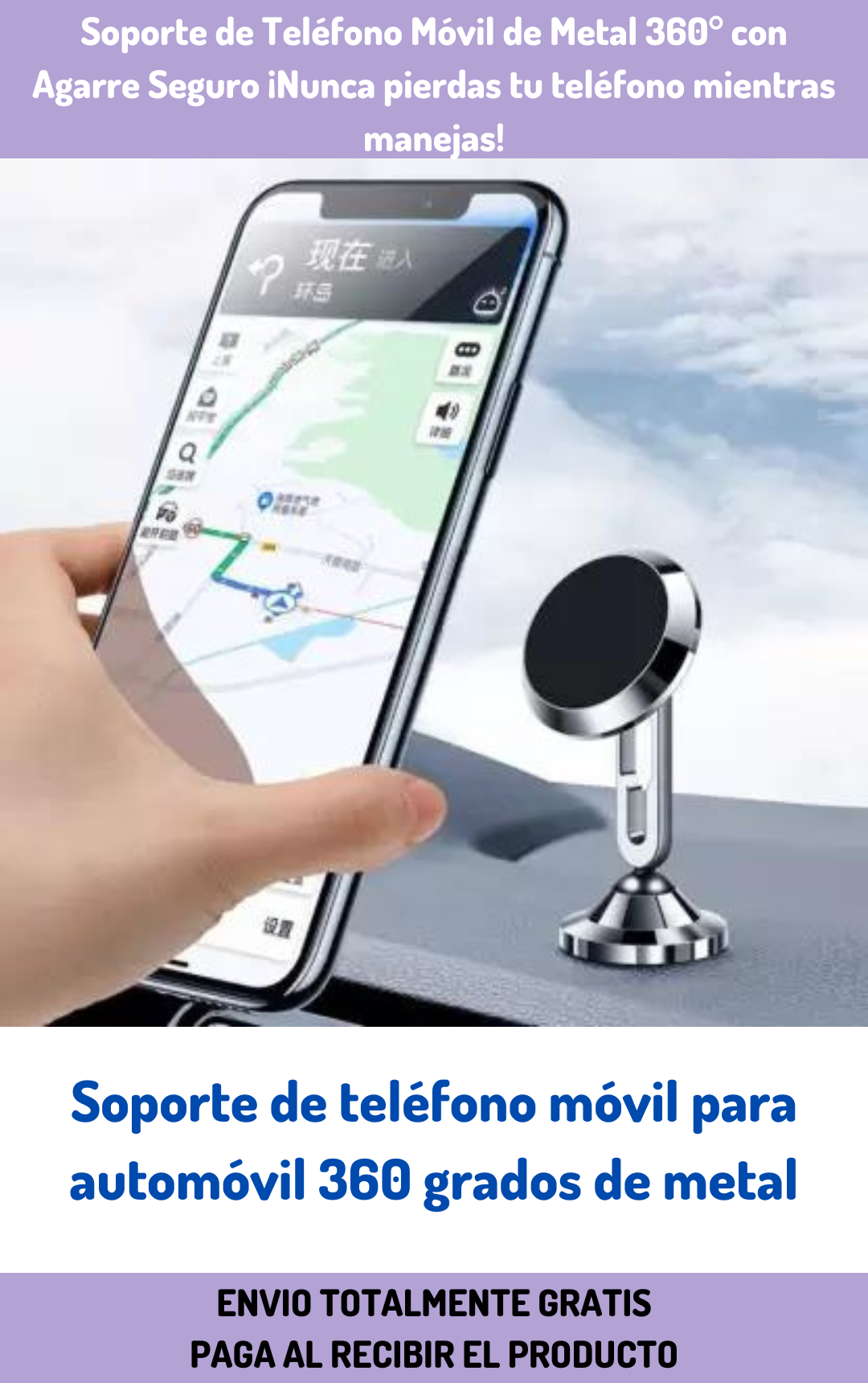 SOPORTE CELULAR PARA CARRO – KibboStore