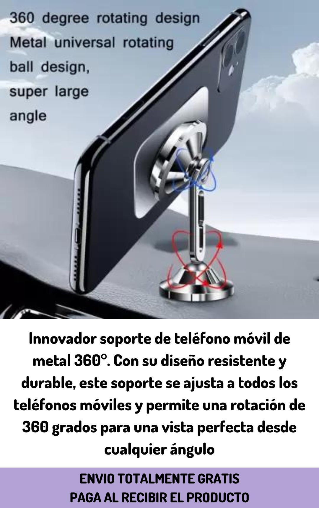 SOPORTE CELULAR PARA CARRO – KibboStore