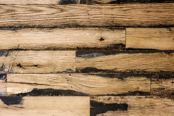 California Redwood Reclaimed Wood Wall Planks, 50 sq ft bundle