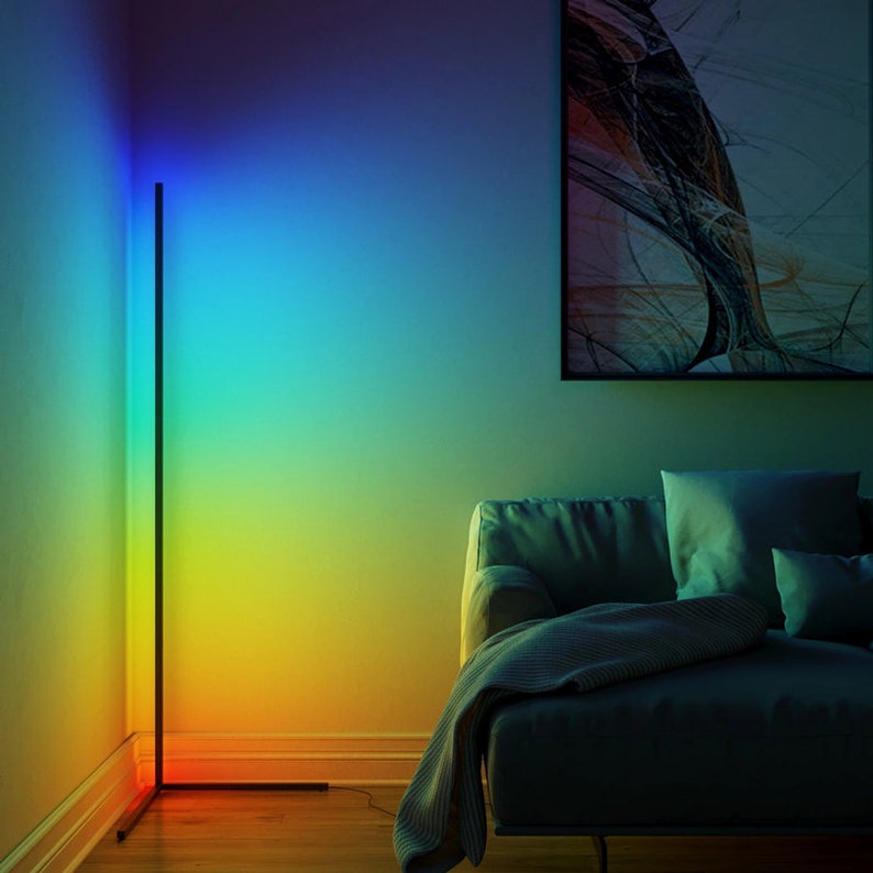 standing rgb lamp