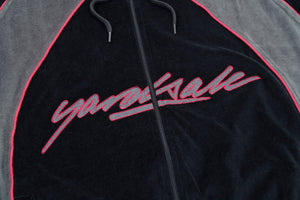 Gem Velour Zip Hood (Dark) – Yardsale XXX EU