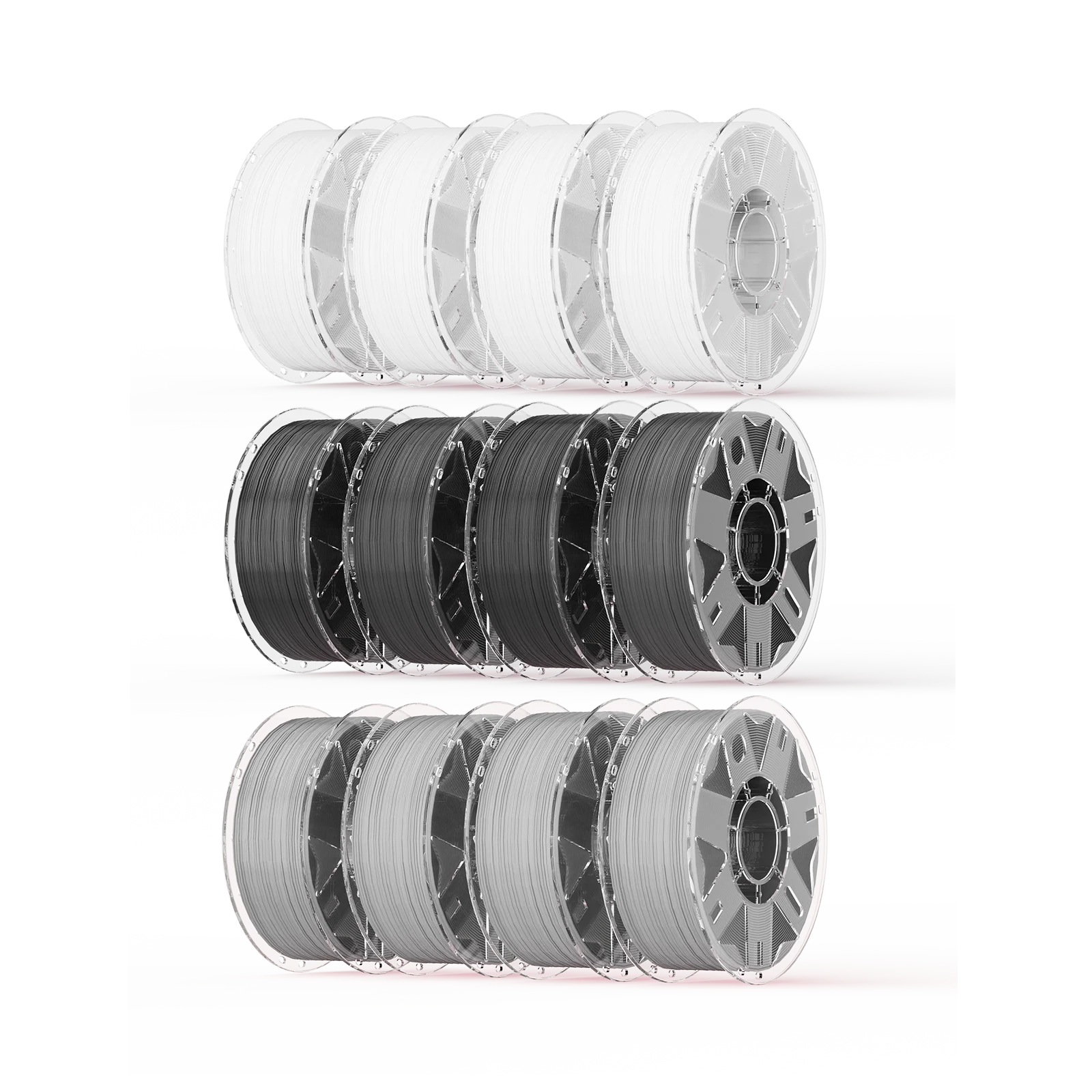 12KG Hyper PLA RFID (Black+White+Gray)