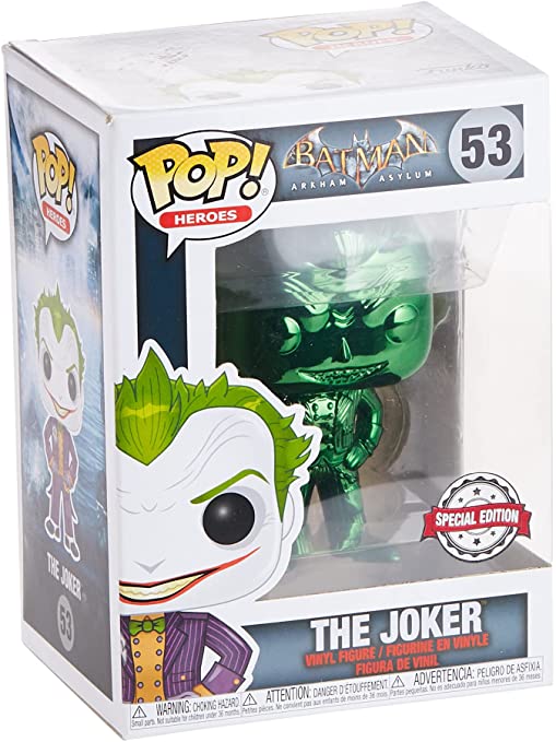 Funko Pop! - Batman Arkham Asylum - The Joker Green 53 – CandyPop