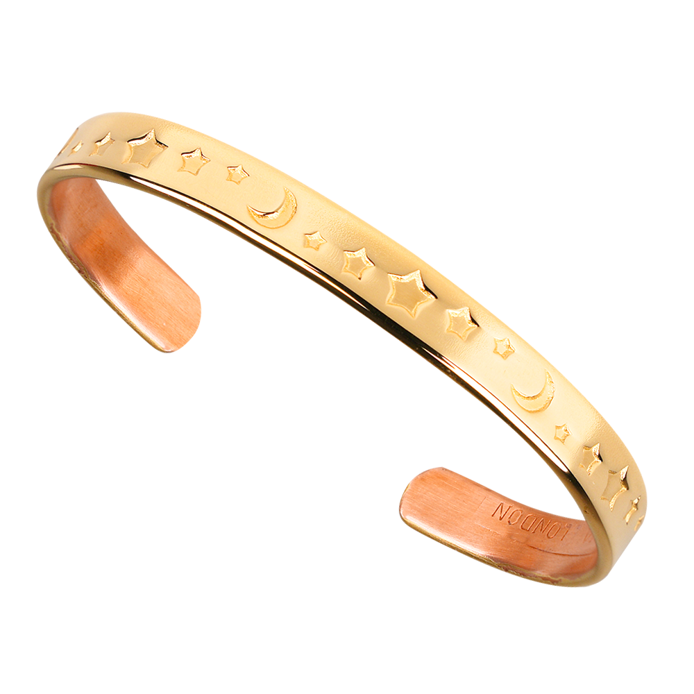 Authentic LOUIS VUITTON Manchette Nanogram Cuff Bracelet Gold