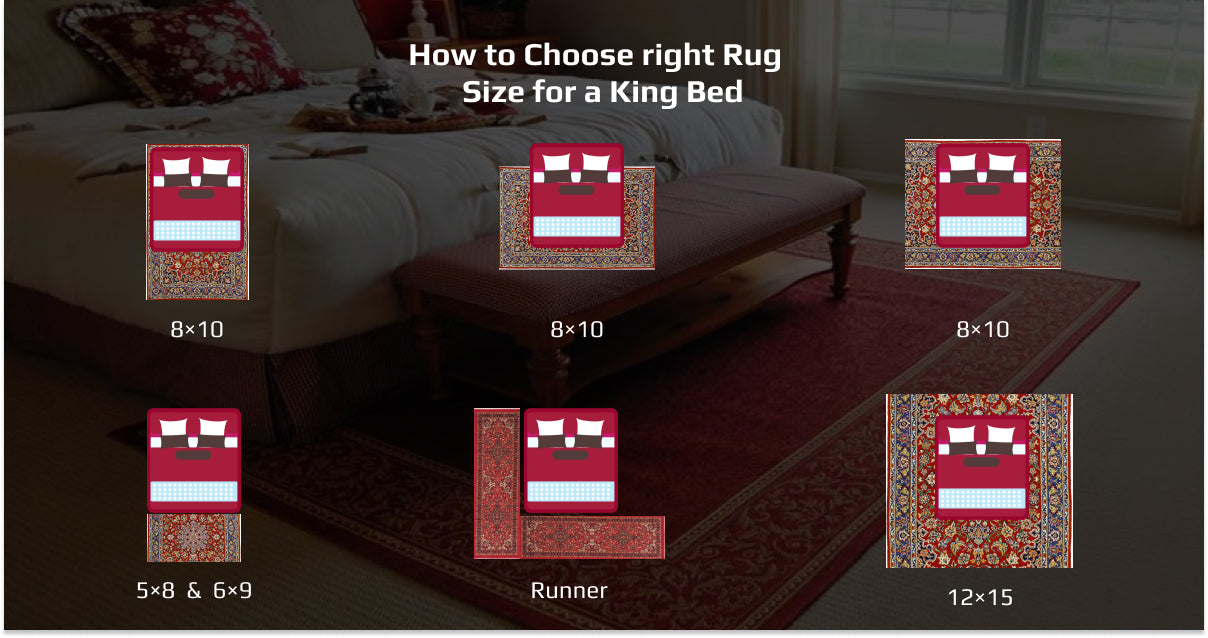 How to Choose the Best Rug Size for Under Your Bed