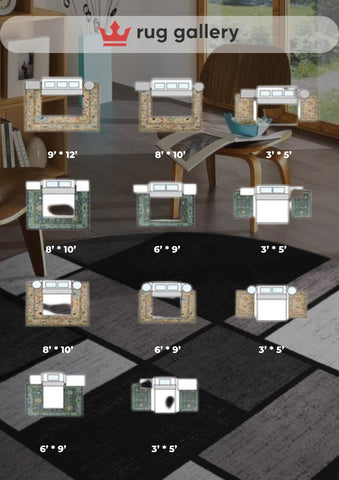 Standard Rug Sizes Guide, Chart & Common Comparisons - Homely Rugs