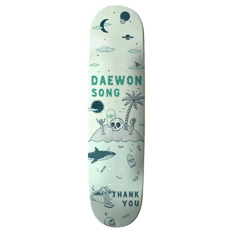 Thank You Skateboard 8.25" Daewon Song Cast Away Deck