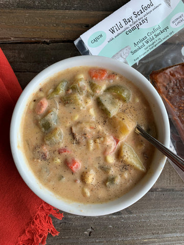 cajun corn chowder