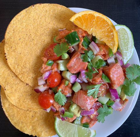 sockeye ceviche