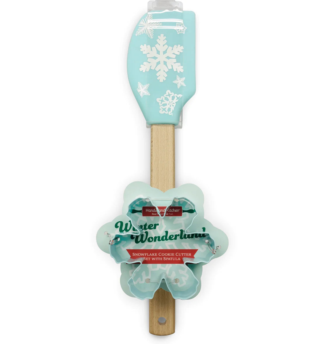 Winter Wonderland Snowflake Cookie Cutter Set with Spatula