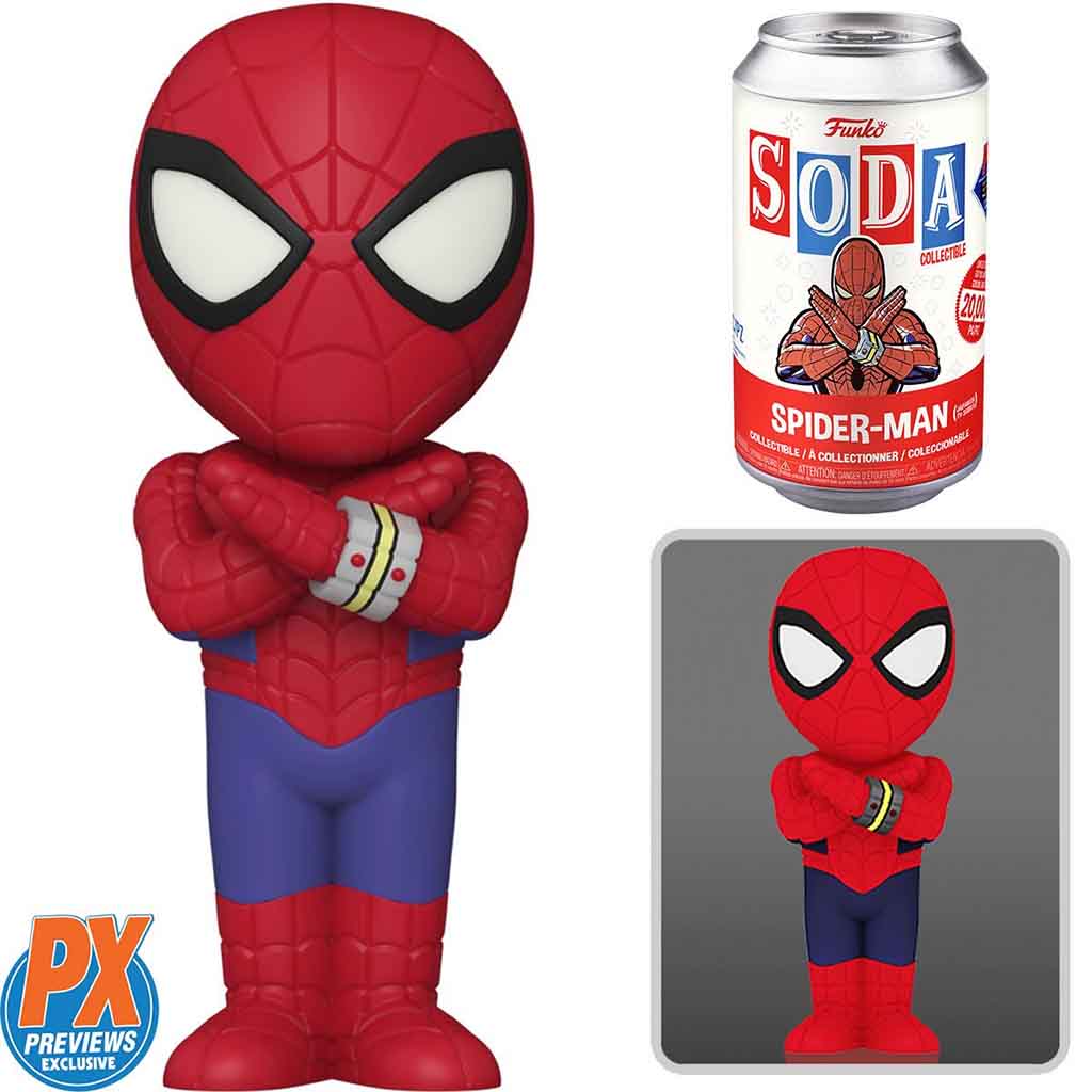 Funko Vinyl SODA: Marvel - Japanese Spider-Man - Previews Exclusive (C –  Box Of Pops