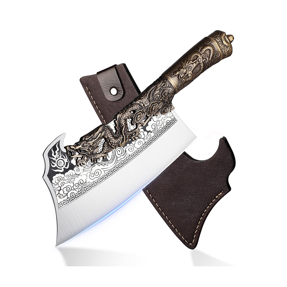 TIVOLI 3lb Dragon Bone Cleaver Hackmesser – TIVOLI KNIFE