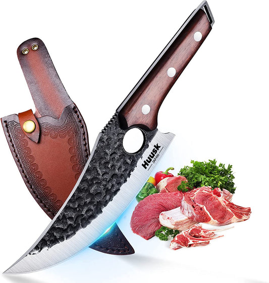 HolaFolks Serbian Chef Knife, Anti-Rust Oil Coating Kitchen Cooking Kn –  Best Farmhouse & Garden